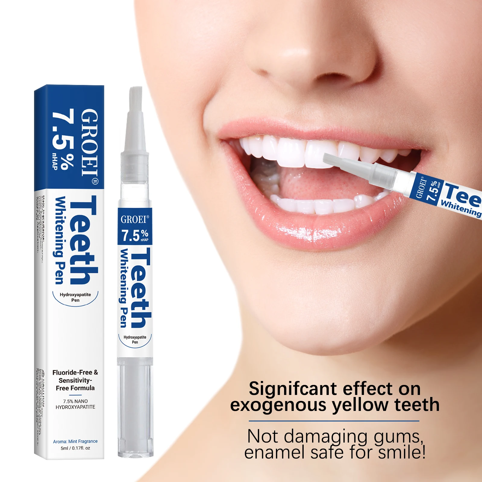 Teeth Whitening Singapore - Hydroxyapatite Tand Whitening Pen Oogverblindende Witte