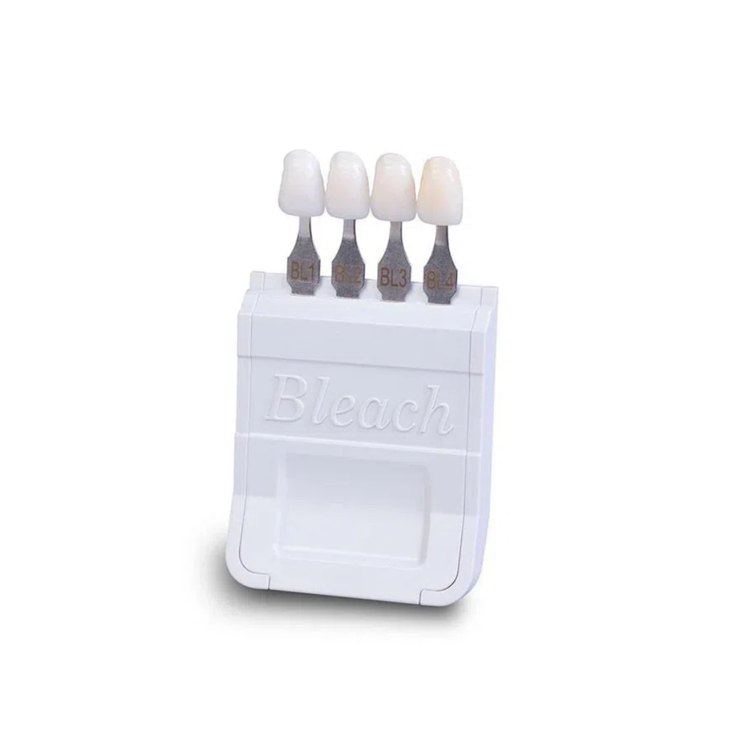 Teeth Whitening/Bleaching - 4 kleuren Tandheelkundige Gebleekte Schaduw Gids