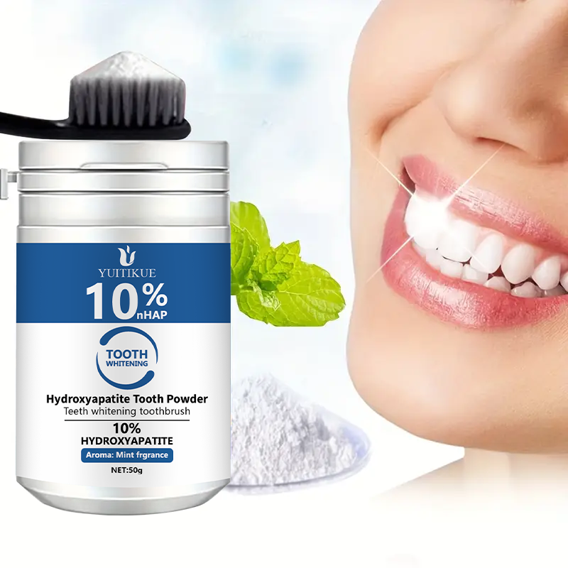 Hydroxyapatite Toothpaste - YUTIKUE 10% nHAP tandenpoeder 50 g