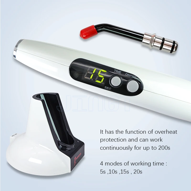 Teeth Whitening With Light - Tandheelkundige uithardingslamp Specht LED B Led