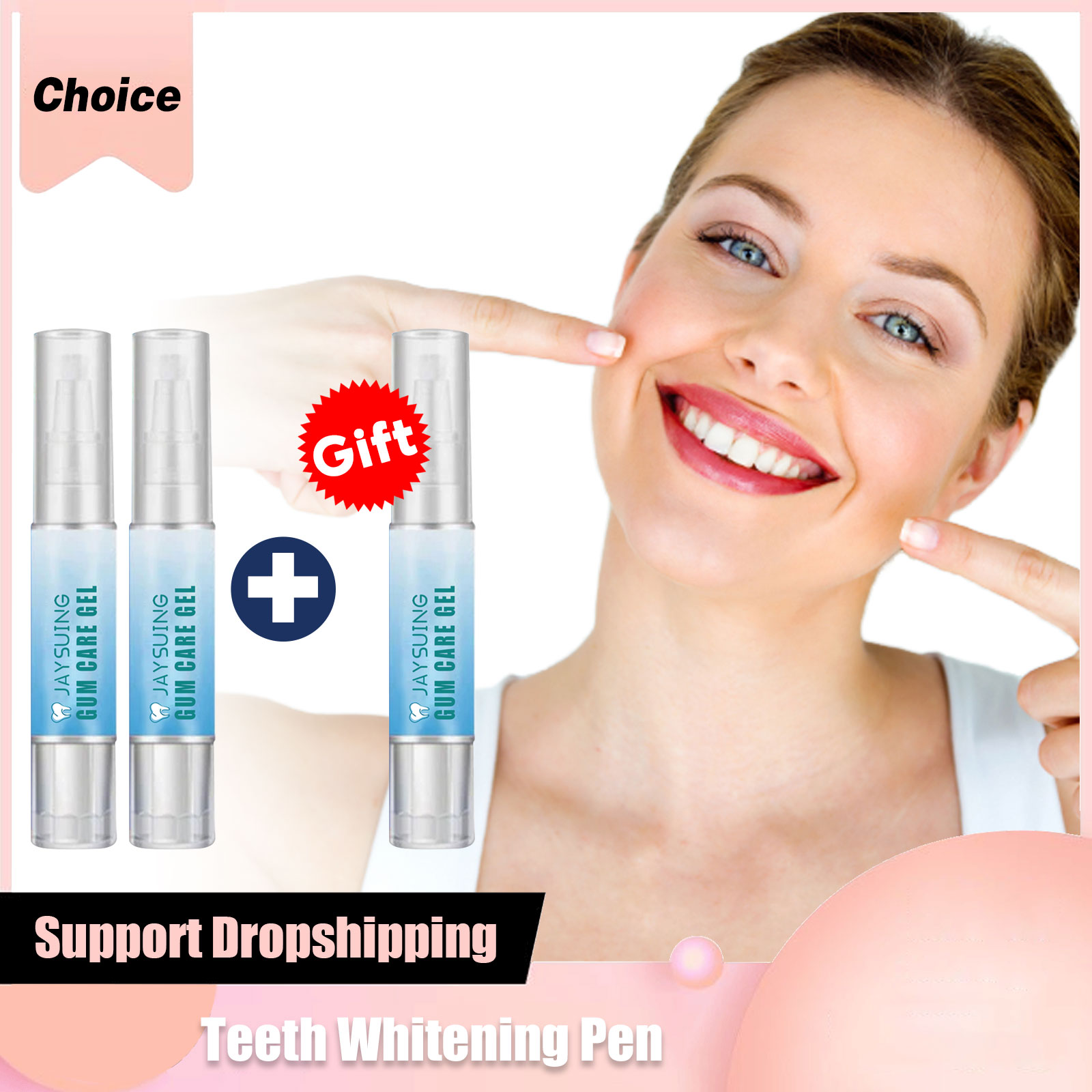 Teeth Whitening Bleaching Kit - Oogverblindende Witte Tanden Whitening Pen Tand