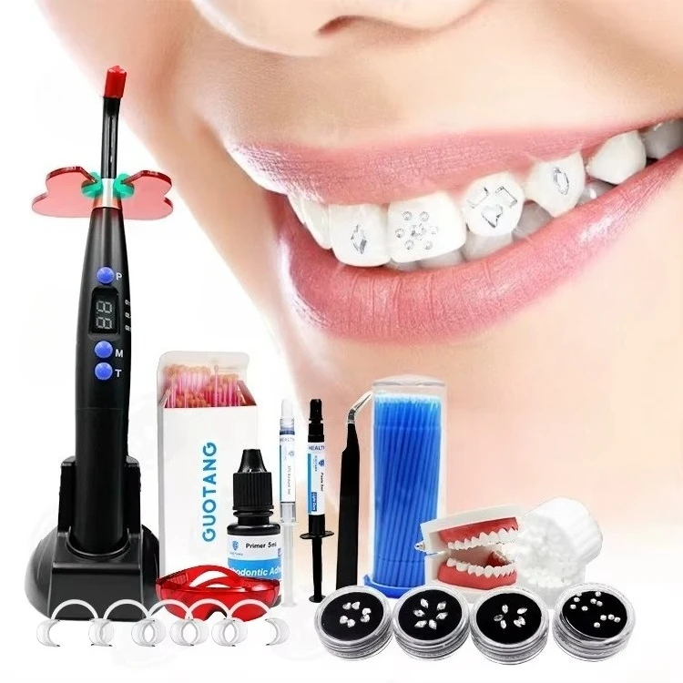 Tooth Gem Kit - Beste Thuisgebruikbare Tand Starterset Lichtuithardende Composiet