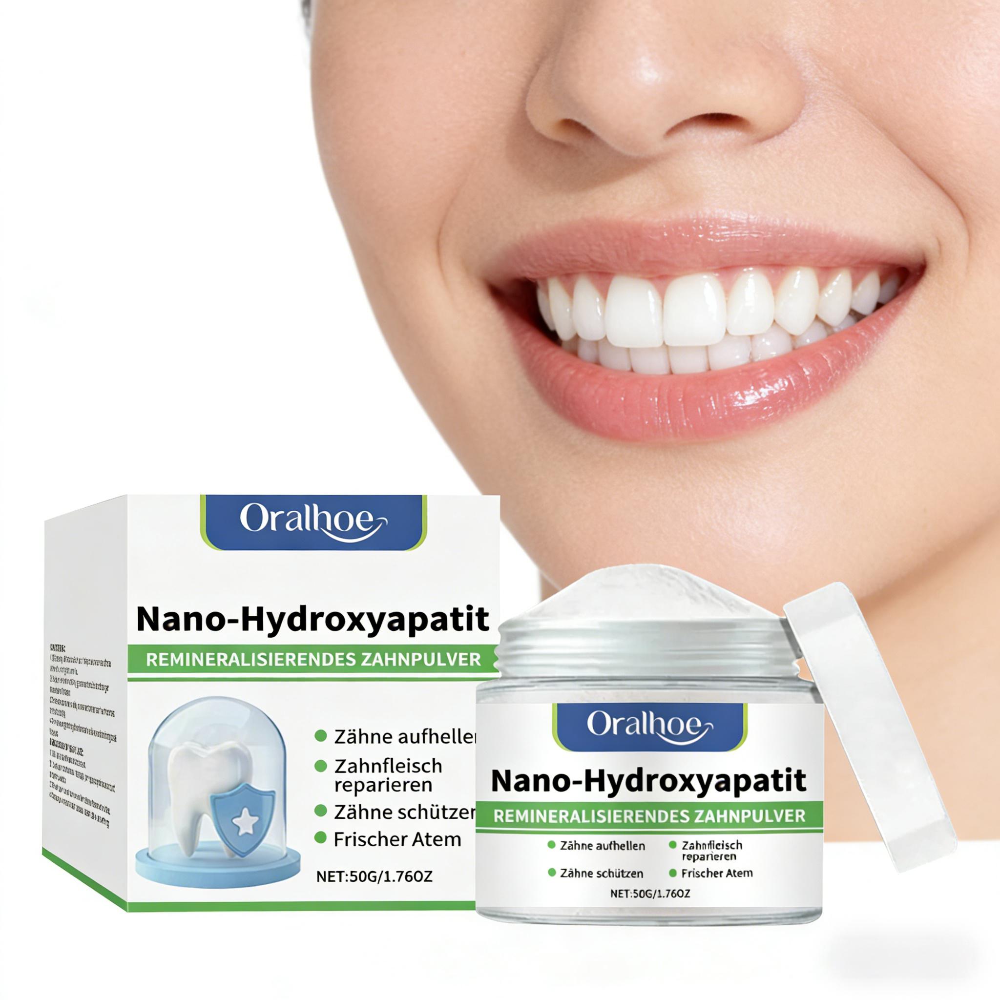Teeth Whitening Ingredients - Oralhoe Whitening Tandpoeder Diepe reiniging van