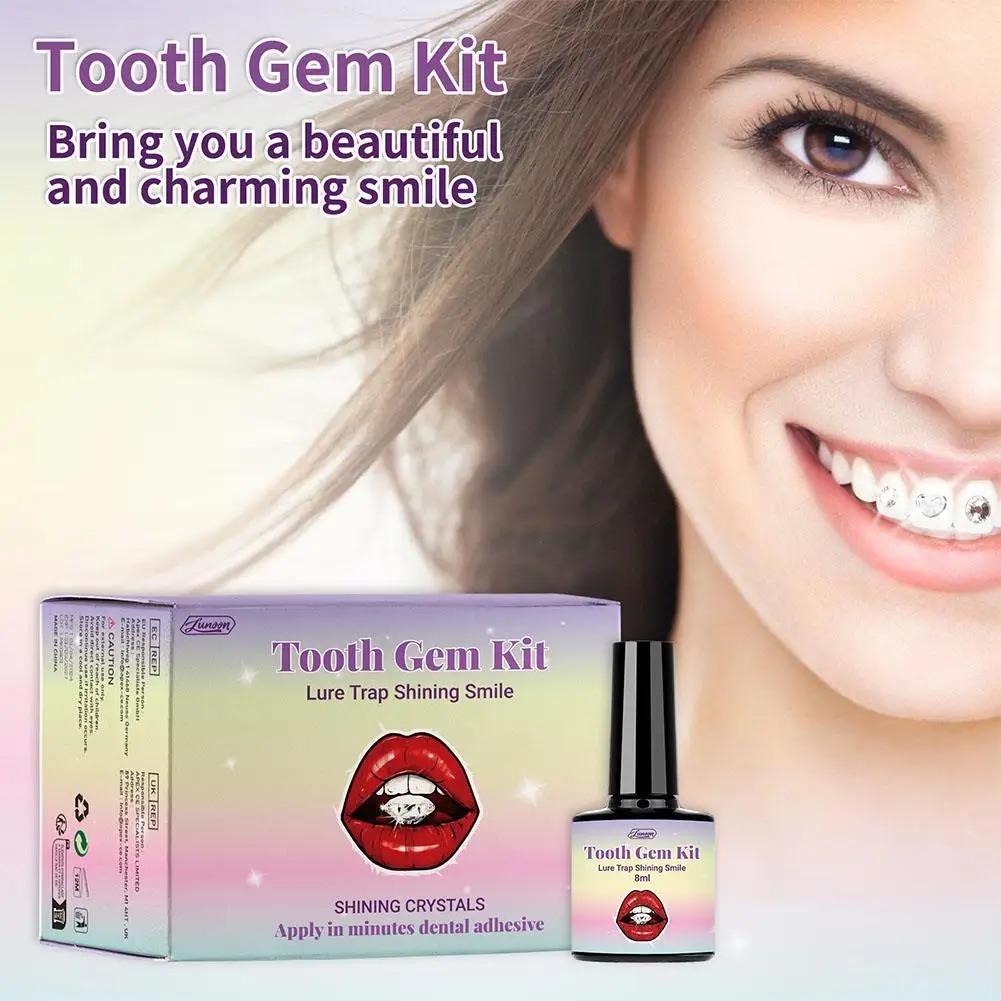 Tooth Gem Kit - DIY Tandjuwelen Set Transparante Edelsteen Sieraden