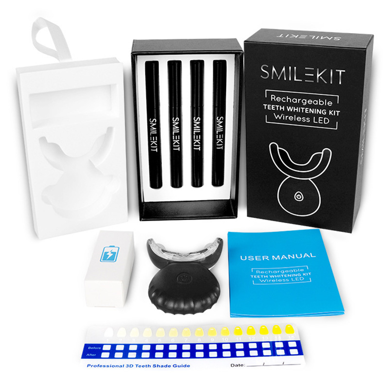 Teeth Whitening Bleaching Kit - Nieuwe elektrische tanden bleken LED thuisgebruik