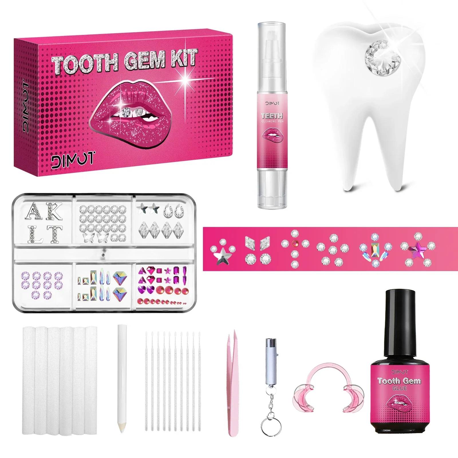 Tooth Gem Kit - DIY Tooth Gem Kit met kristallijm