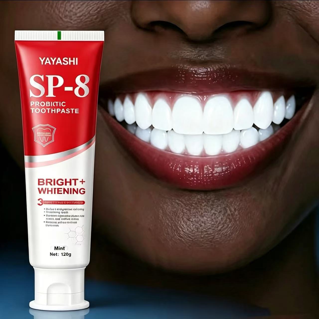 Teeth Whitening Yellow Teeth - YAYASHI SP-8 Probiotische Tandpasta voor het