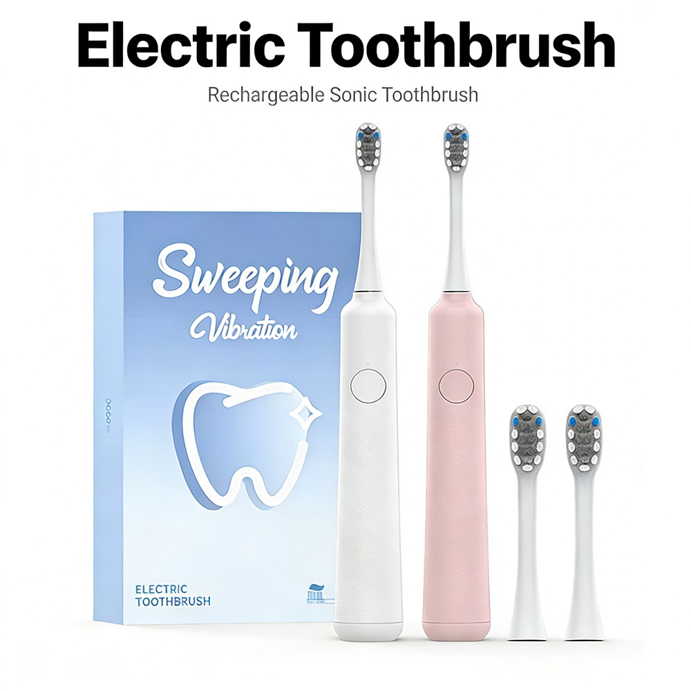 Teeth Whitening Lab - DOCOLAB Sonische elektrische tandenborstel 3Gear Trillingen