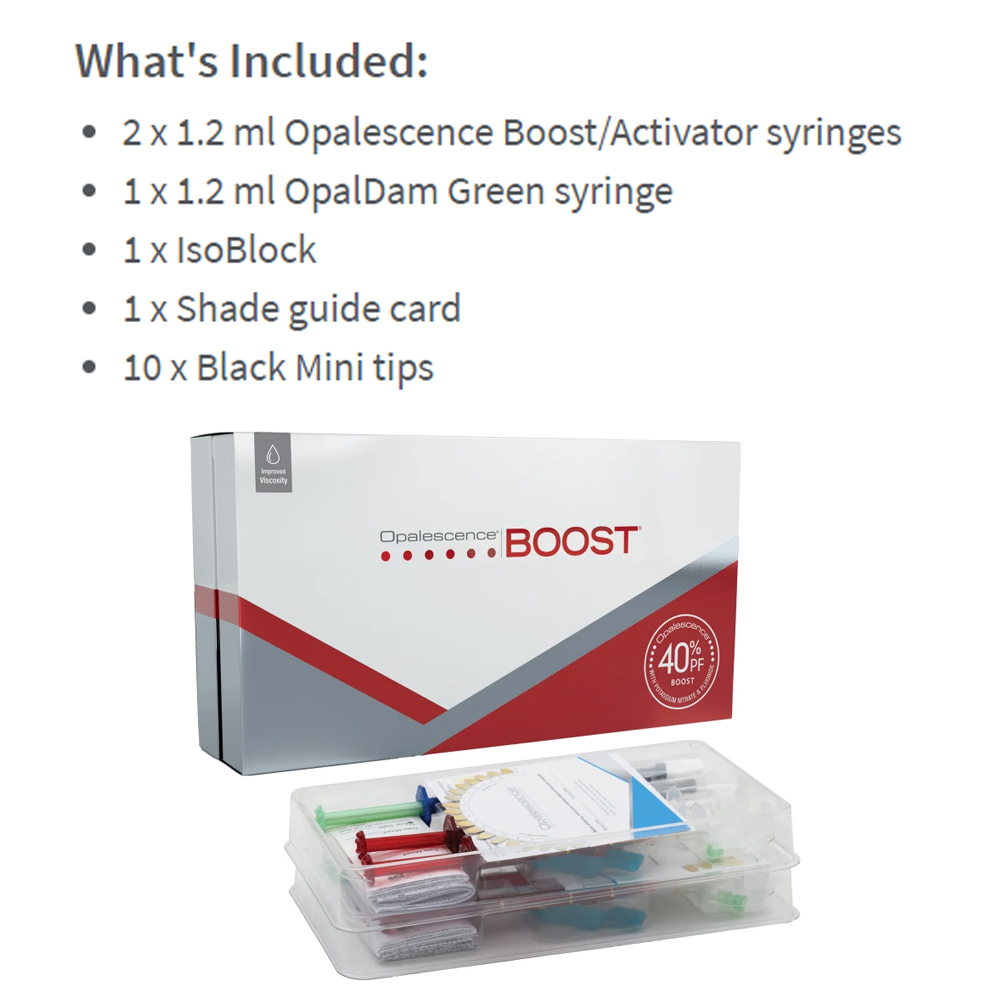 Opalescence Boost 40% PF Ameri - Teeth Whitening Gel Opalescence recensie en prijs