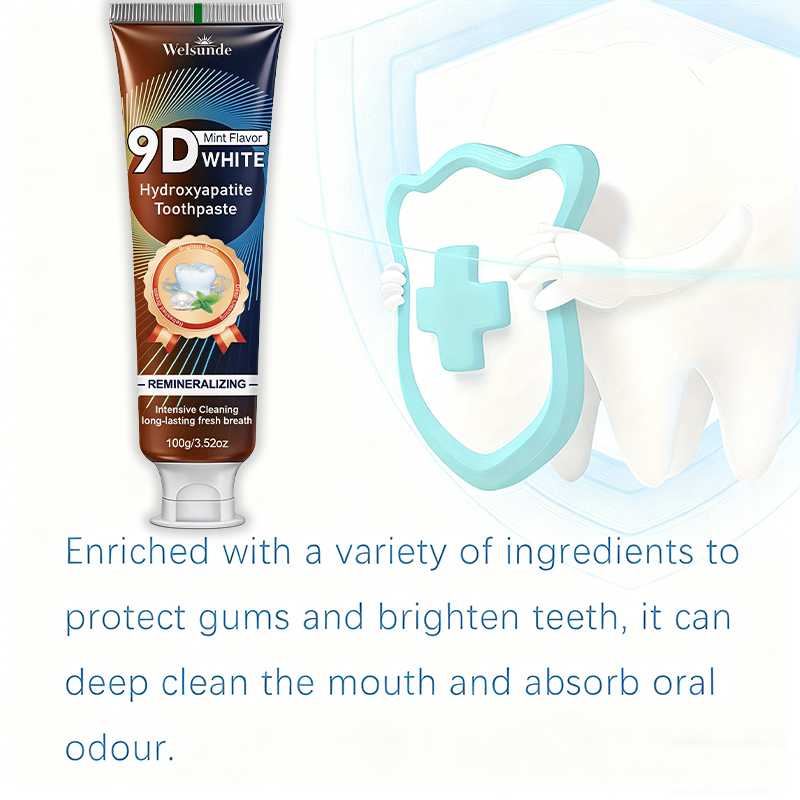 9D WHITE Tandpasta met muntens - Hydroxyapatite Toothpaste recensie en prijs
