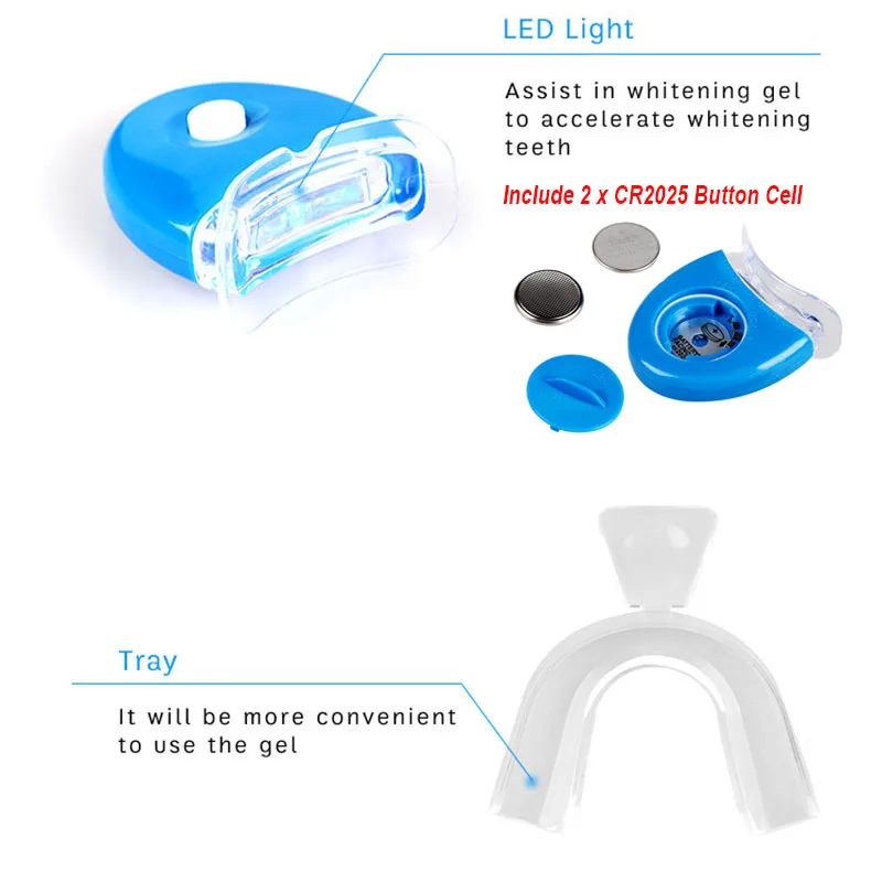Thuisgebruik Tandheelkundige T - Teeth Whitening Bleaching Kit recensie en prijs
