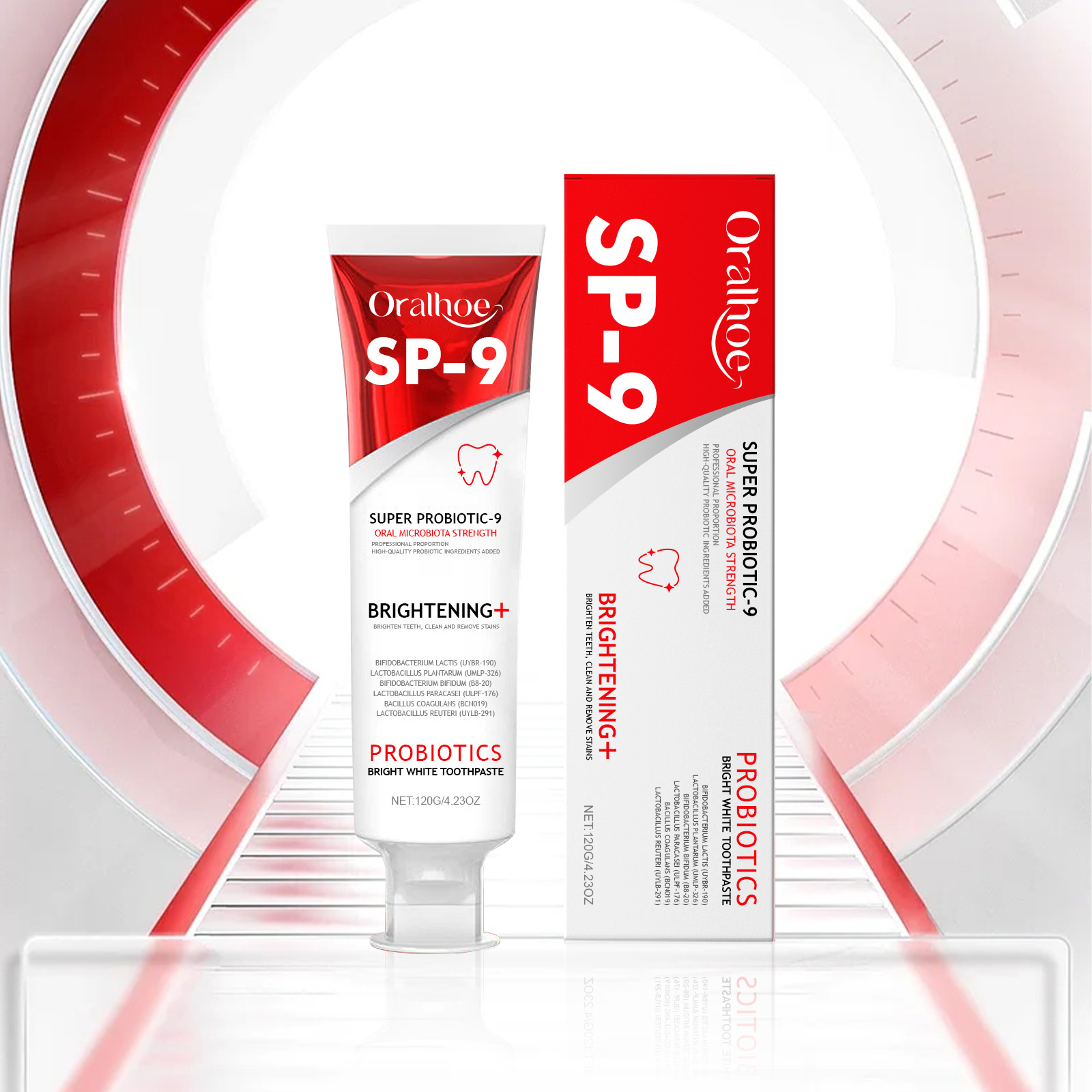 Sp-9 Probiotische Tandpasta Re - Teeth Whitening Natural recensie en prijs