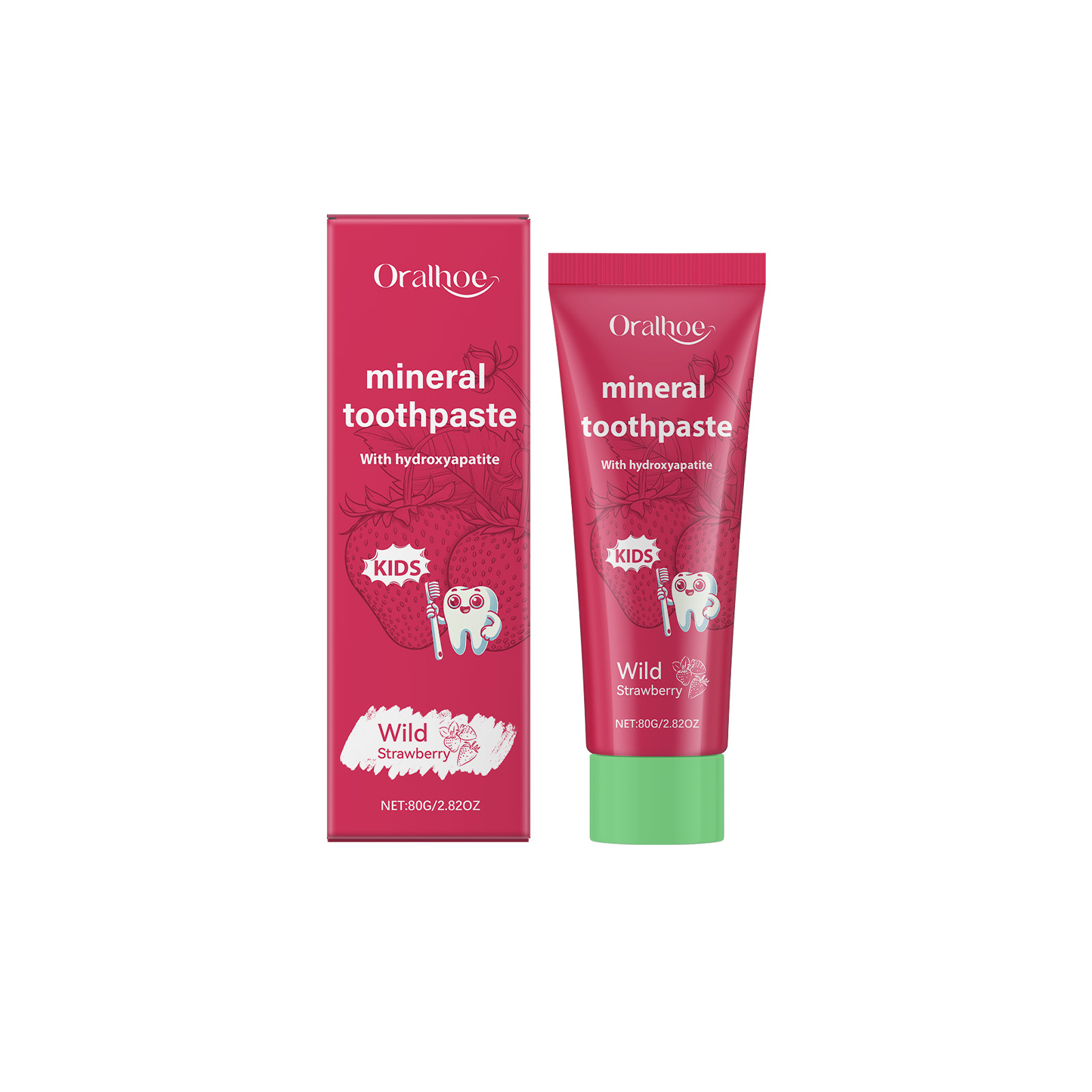 Oralhoe Kinder Tandpasta Reini - Teeth Whitening Natural recensie en prijs