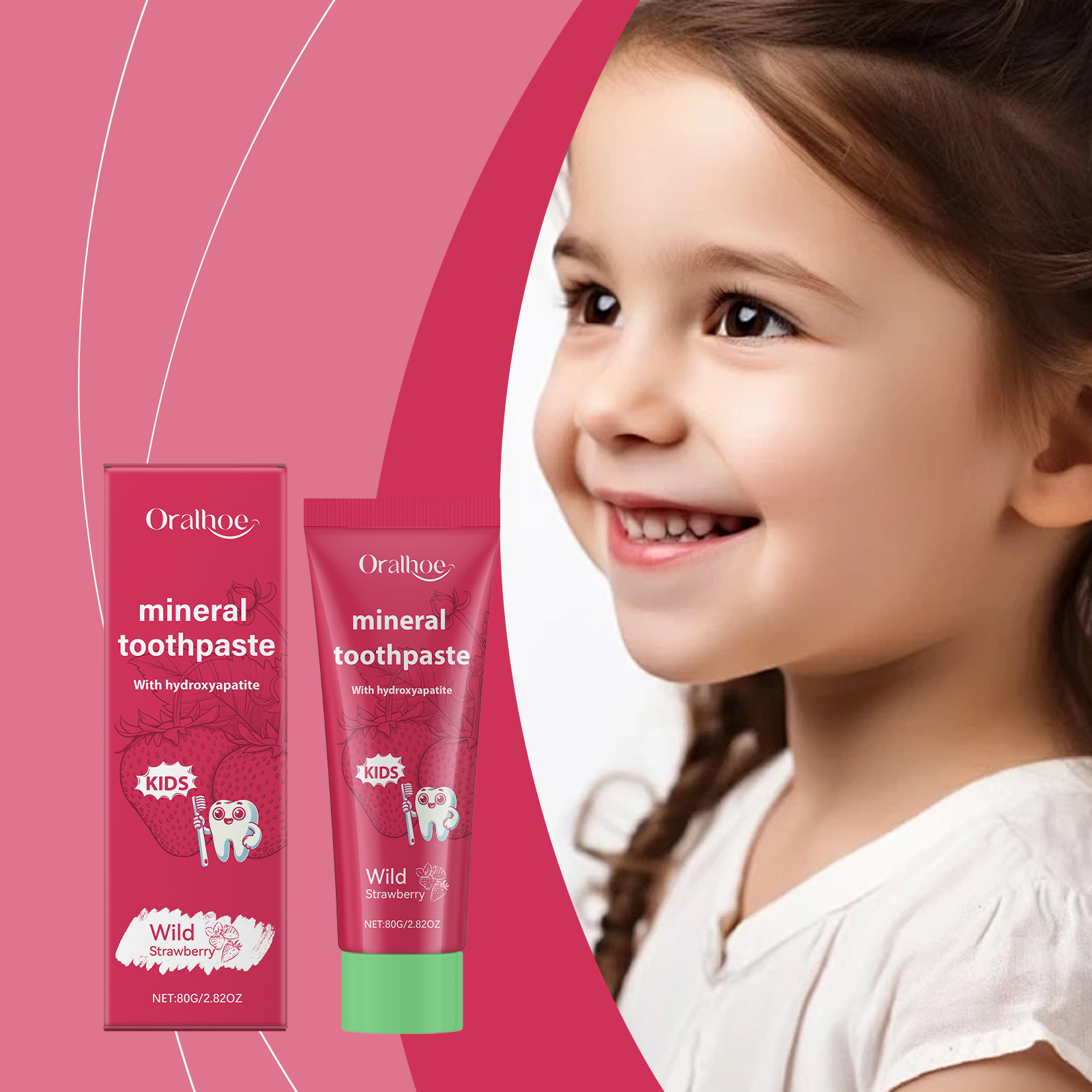 Oralhoe Kinder Tandpasta Reini - Teeth Whitening Natural recensie en prijs