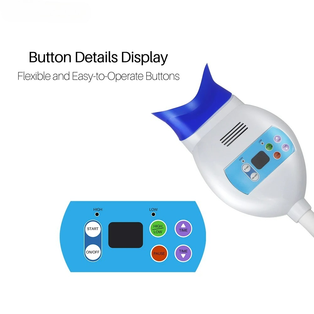 Bureau-tandbleekapparaat met k - Teeth Whitening With Light recensie en prijs