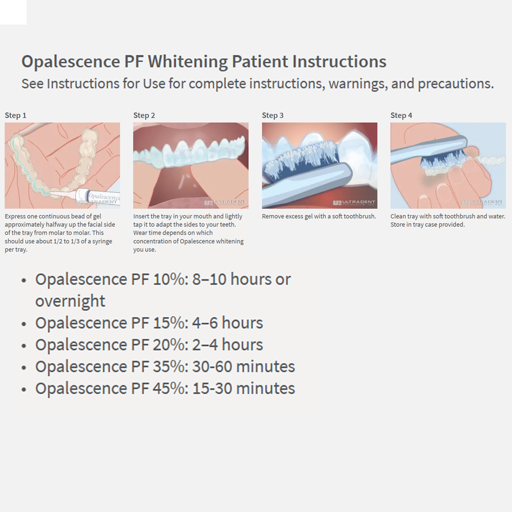 Opalescentie Whitening 20% Pf  - Teeth Whitening Bleaching Kit recensie en prijs
