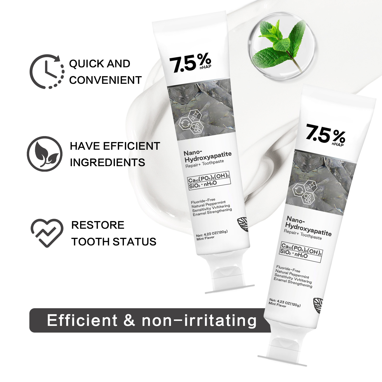Nano Hydroxyapatiet Tandpasta  - Hydroxyapatite Toothpaste recensie en prijs