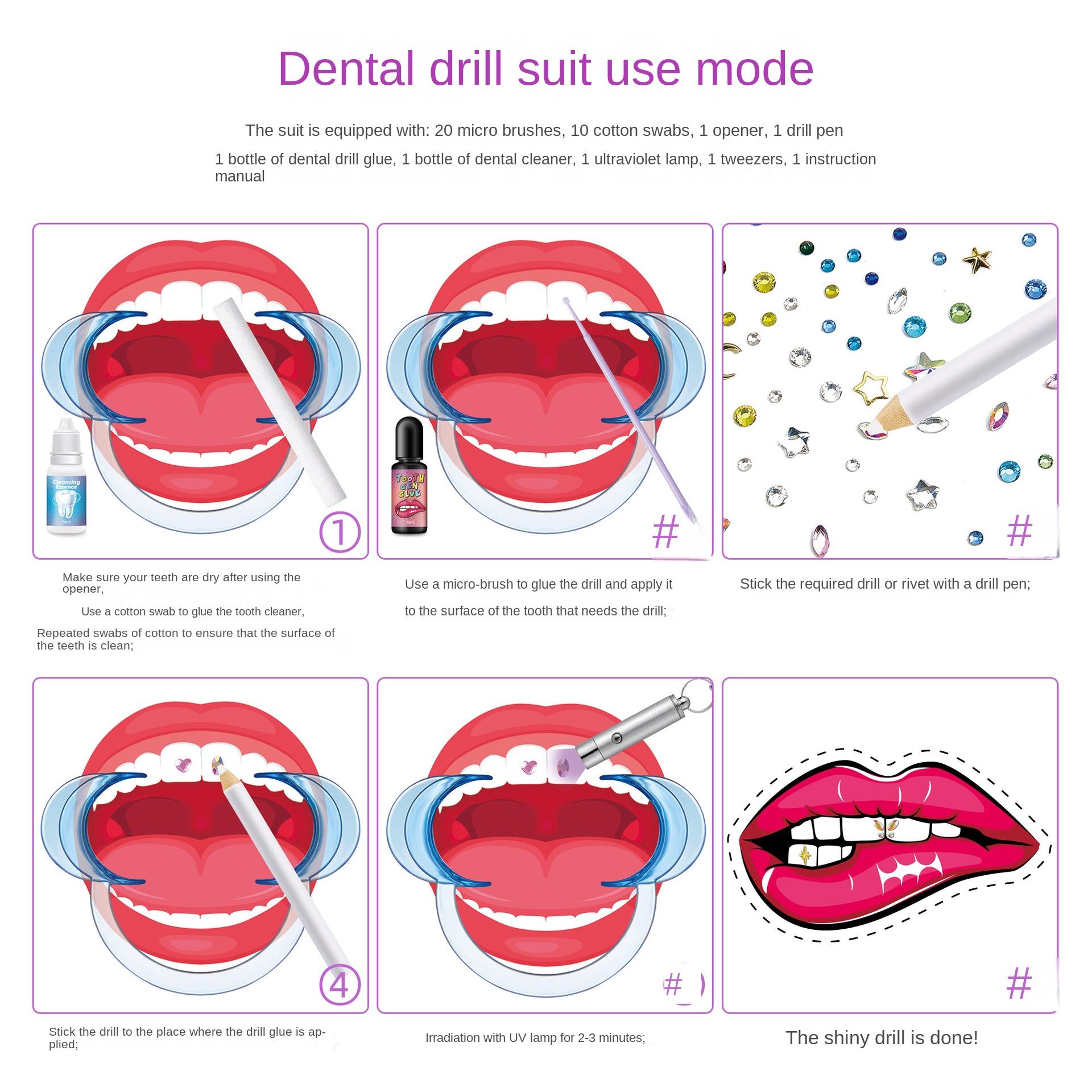 DIY Tandjuweel Kit Sieraden Ju - Tooth Gem Kit recensie en prijs