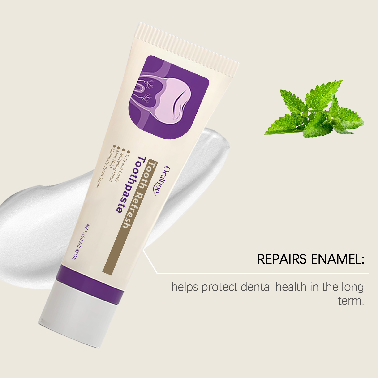 Tandenverfrissende tandpasta,  - Teeth Whitening Natural recensie en prijs