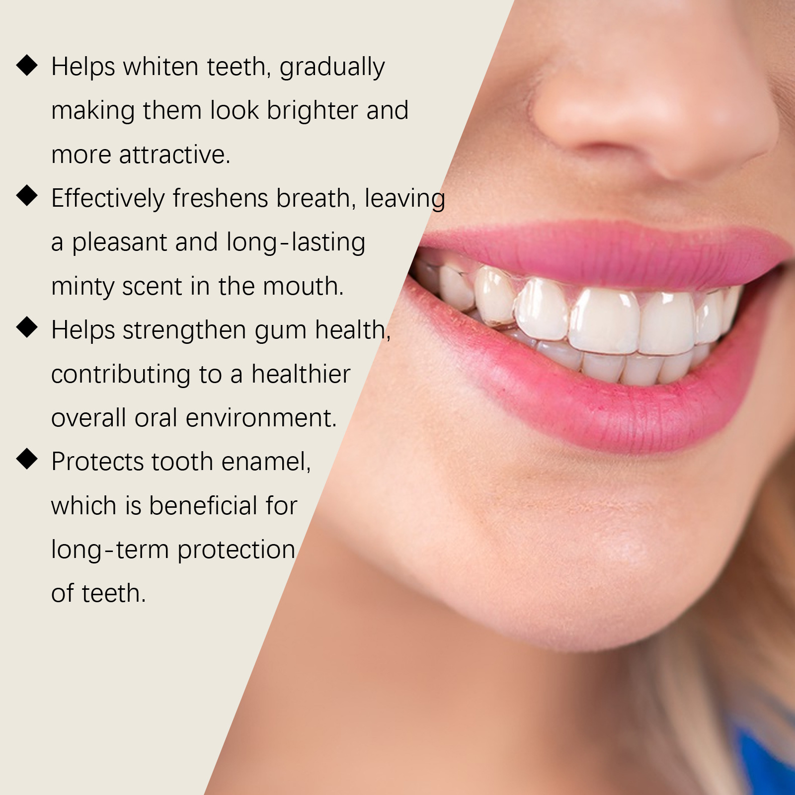 Tandenverfrissende tandpasta,  - Teeth Whitening Natural recensie en prijs