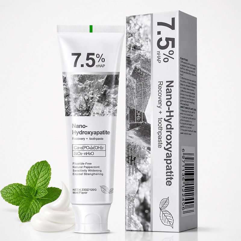 5/6 Stuks 7.5% nHAP Nano Hydro - Hydroxyapatite Toothpaste recensie en prijs