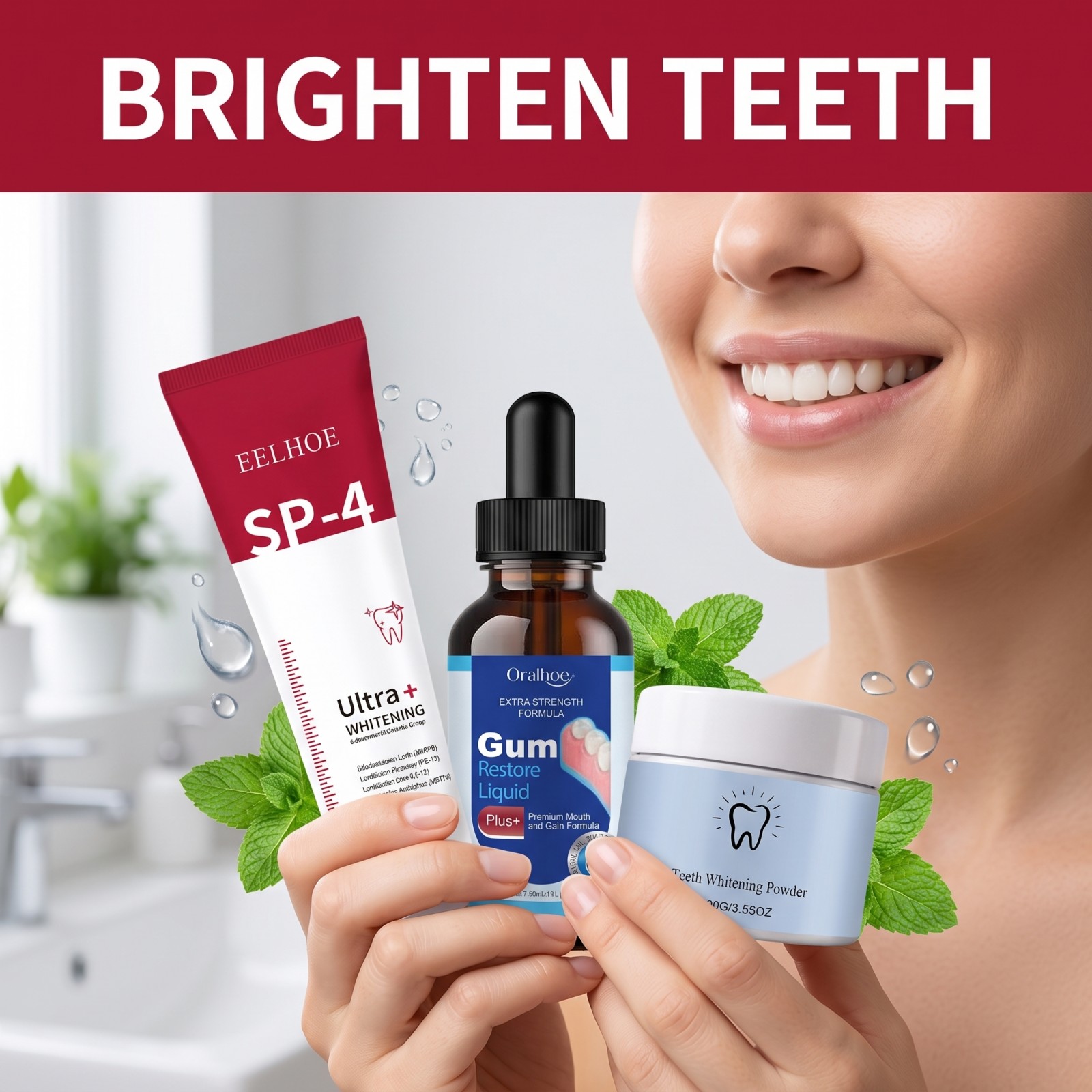 Mondverzorgingsset: Whitening  - Teeth Whitening Ingredients recensie en prijs