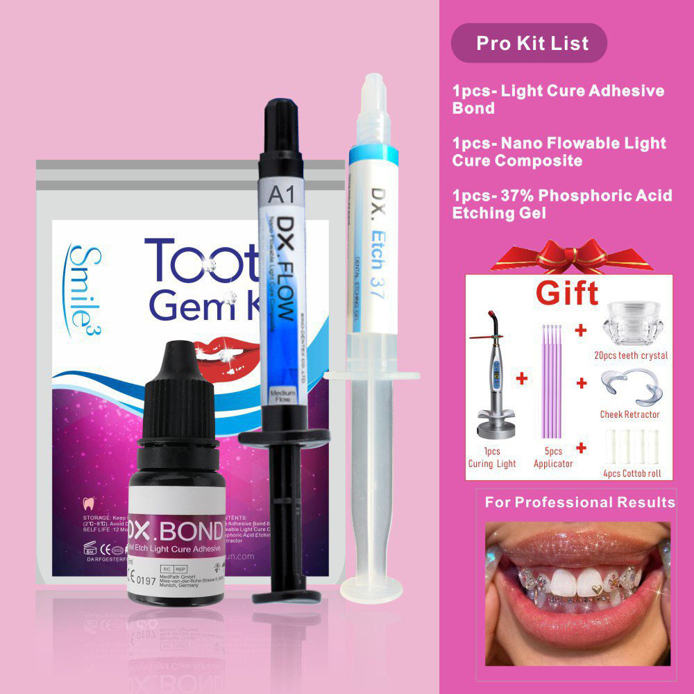 Professionele DIY Tandjuweelse - Tooth Gem Kit recensie en prijs