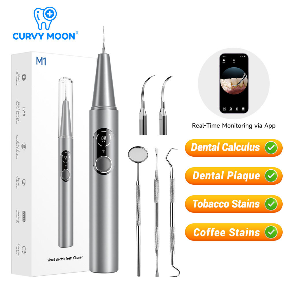 CURVY MOON Zichtbare elektrisc - Whitening Teeth Dentist recensie en prijs