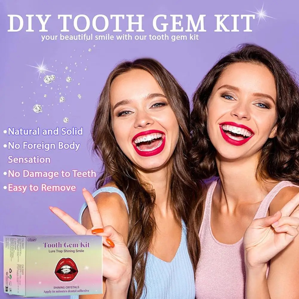 DIY Tandjuwelen Set Transparan - Tooth Gem Kit recensie en prijs