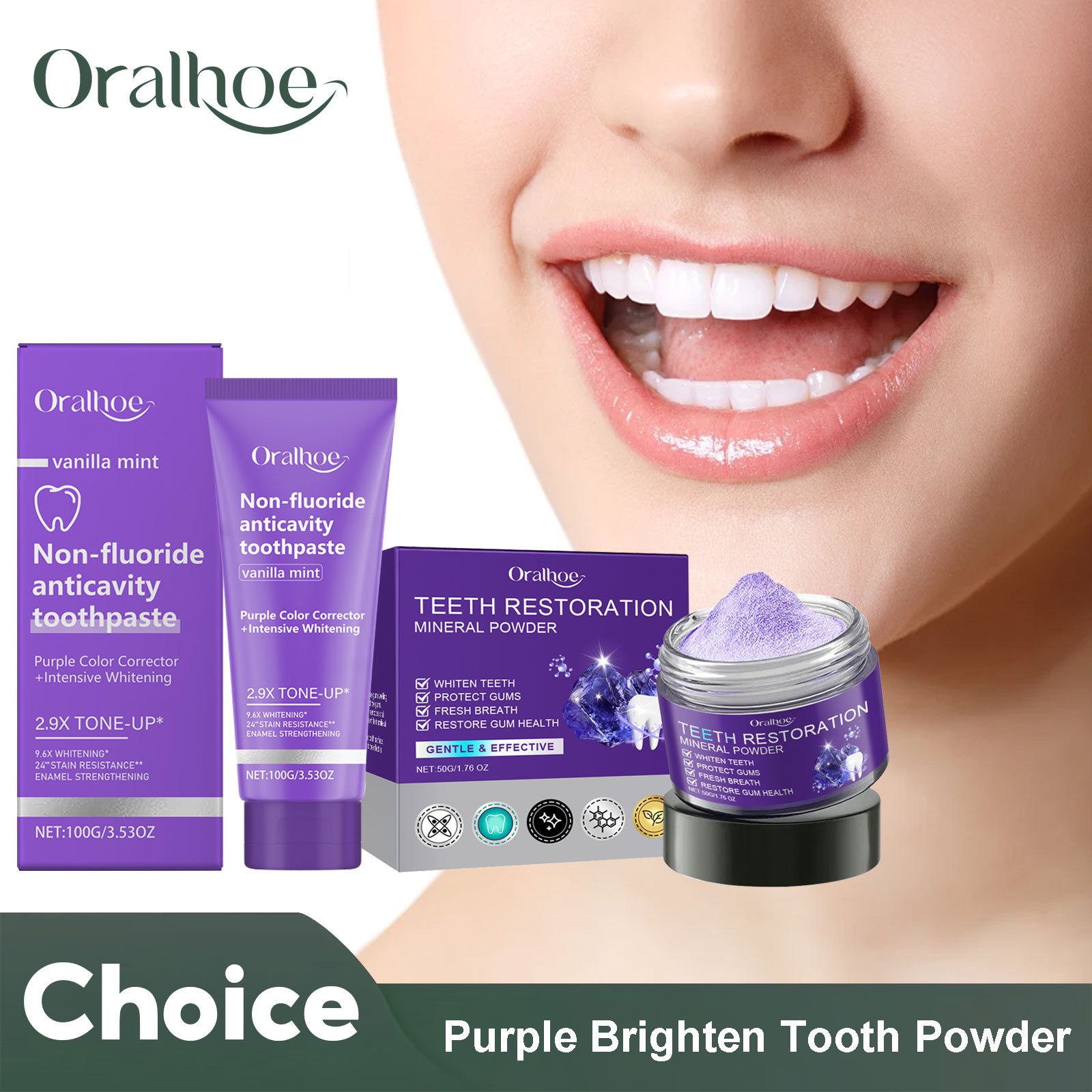Teeth Restoration Mineral Powd - Teeth Whitening Natural recensie en prijs