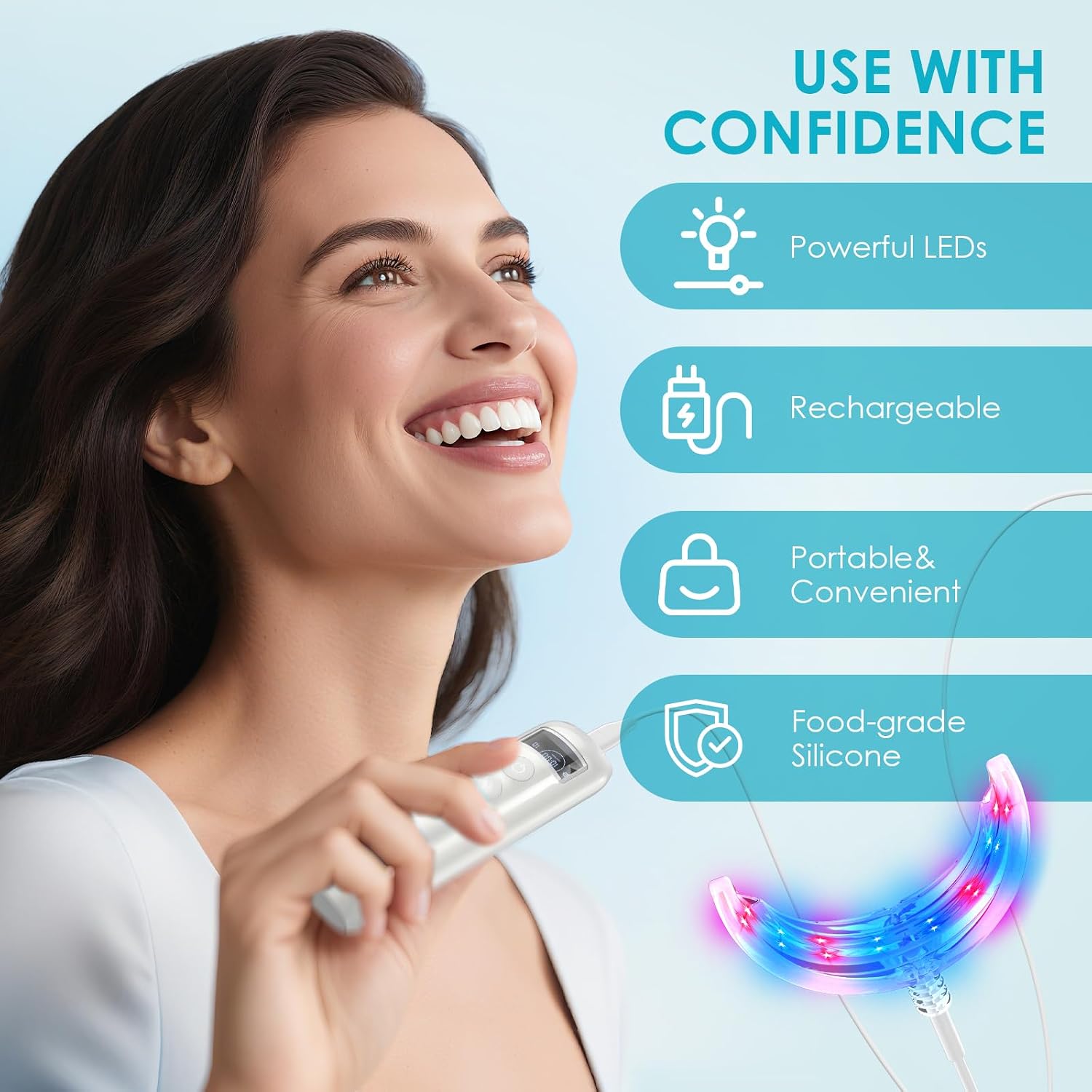 Tandenbleek-accelerator met 16 - Teeth Whitening With Trays recensie en prijs