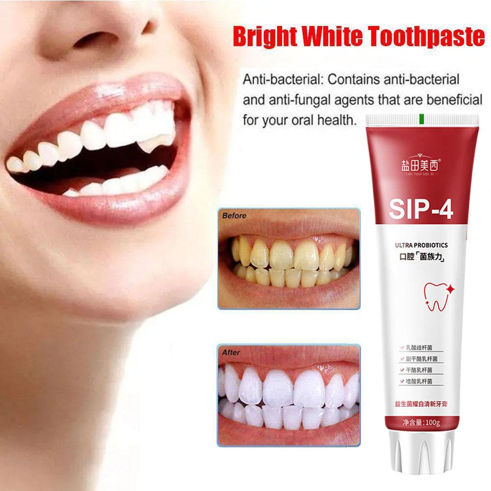 100g Sip-4 Probiotische Whiten - Teeth Whitening Yellow Teeth recensie en prijs