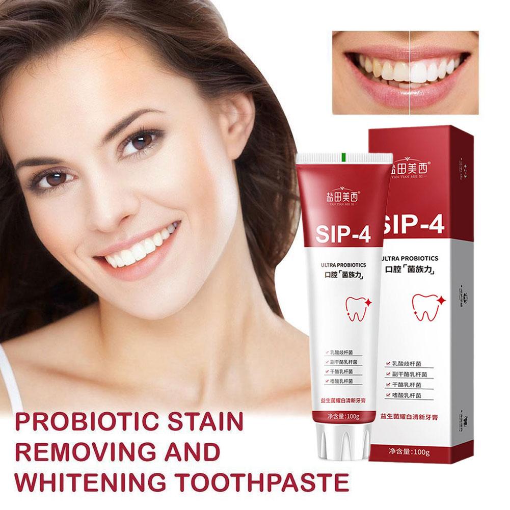 100g Sip-4 Probiotische Whiten - Teeth Whitening Yellow Teeth recensie en prijs