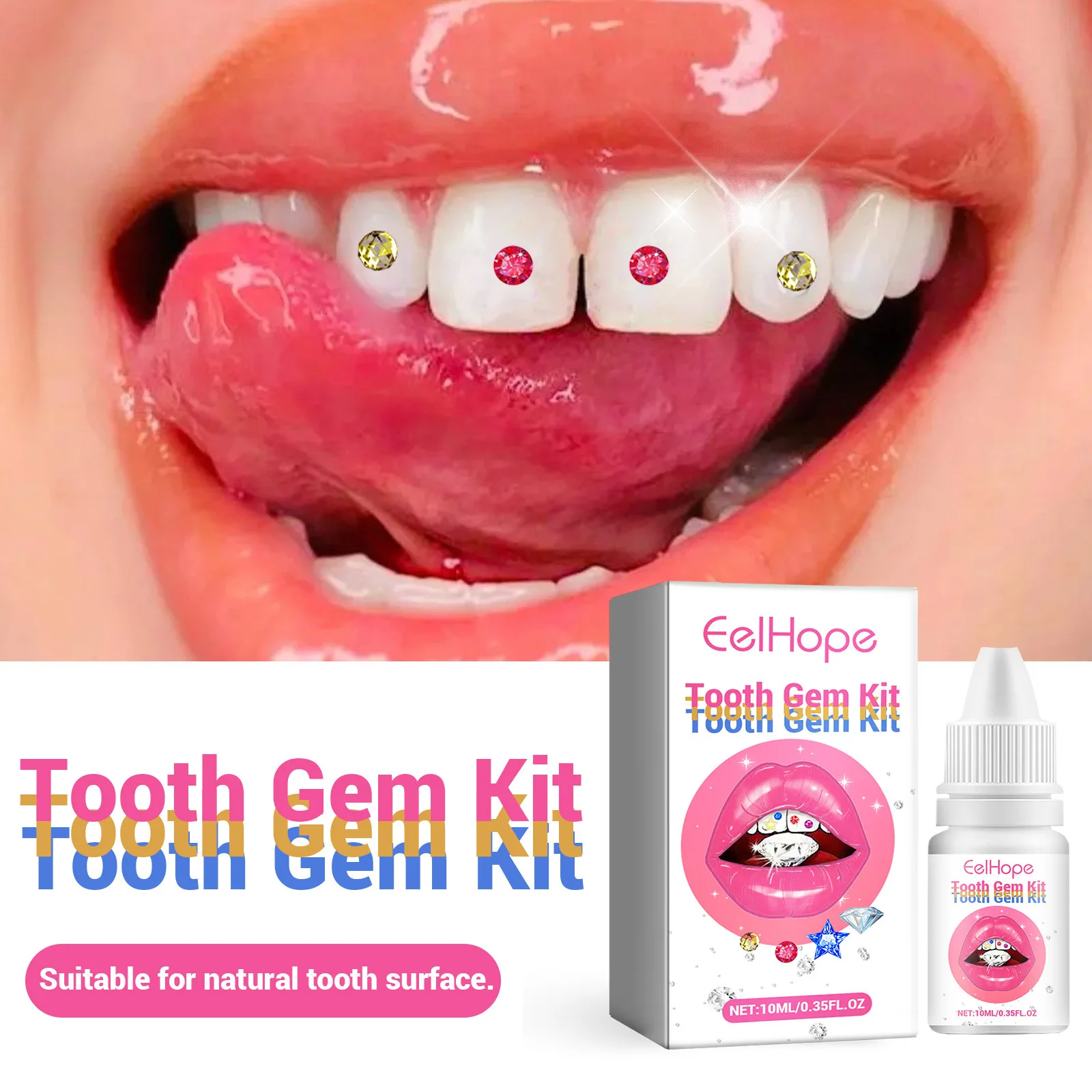 Tandjuwelen Kit DIY Transparan - Tooth Gem Kit recensie en prijs