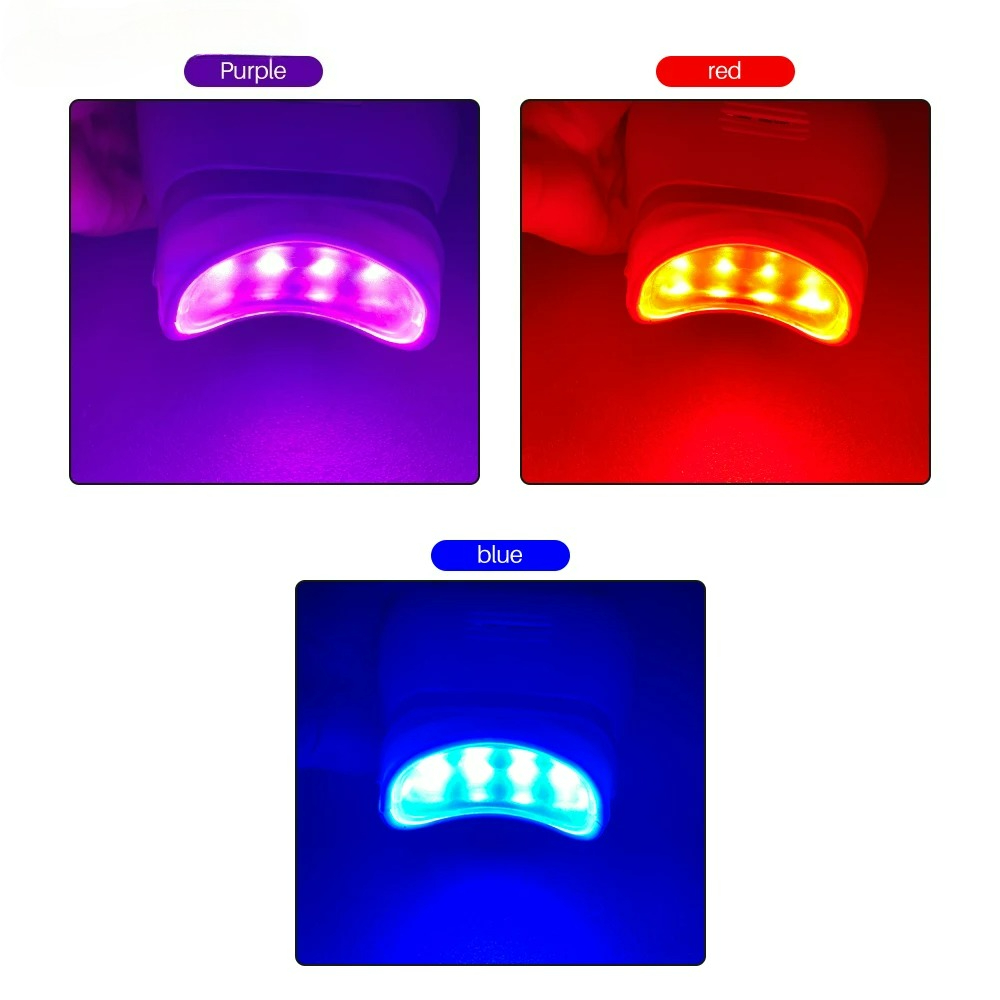 Verstelbare 3 Kleuren LED Tand - Teeth Whitening With Light recensie en prijs