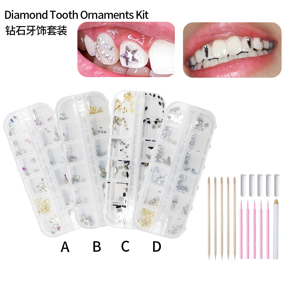 1 set professionele tandgem ki - Tooth Gem Kit recensie en prijs
