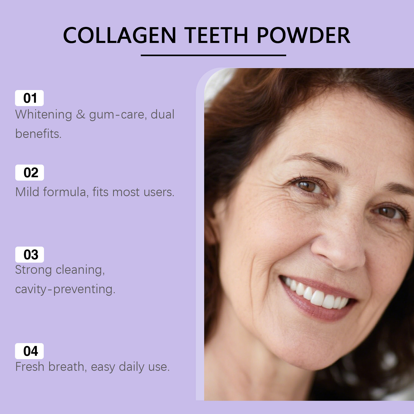 Collageen Tandbleekpoeder Zach - Teeth Whitening Ingredients recensie en prijs