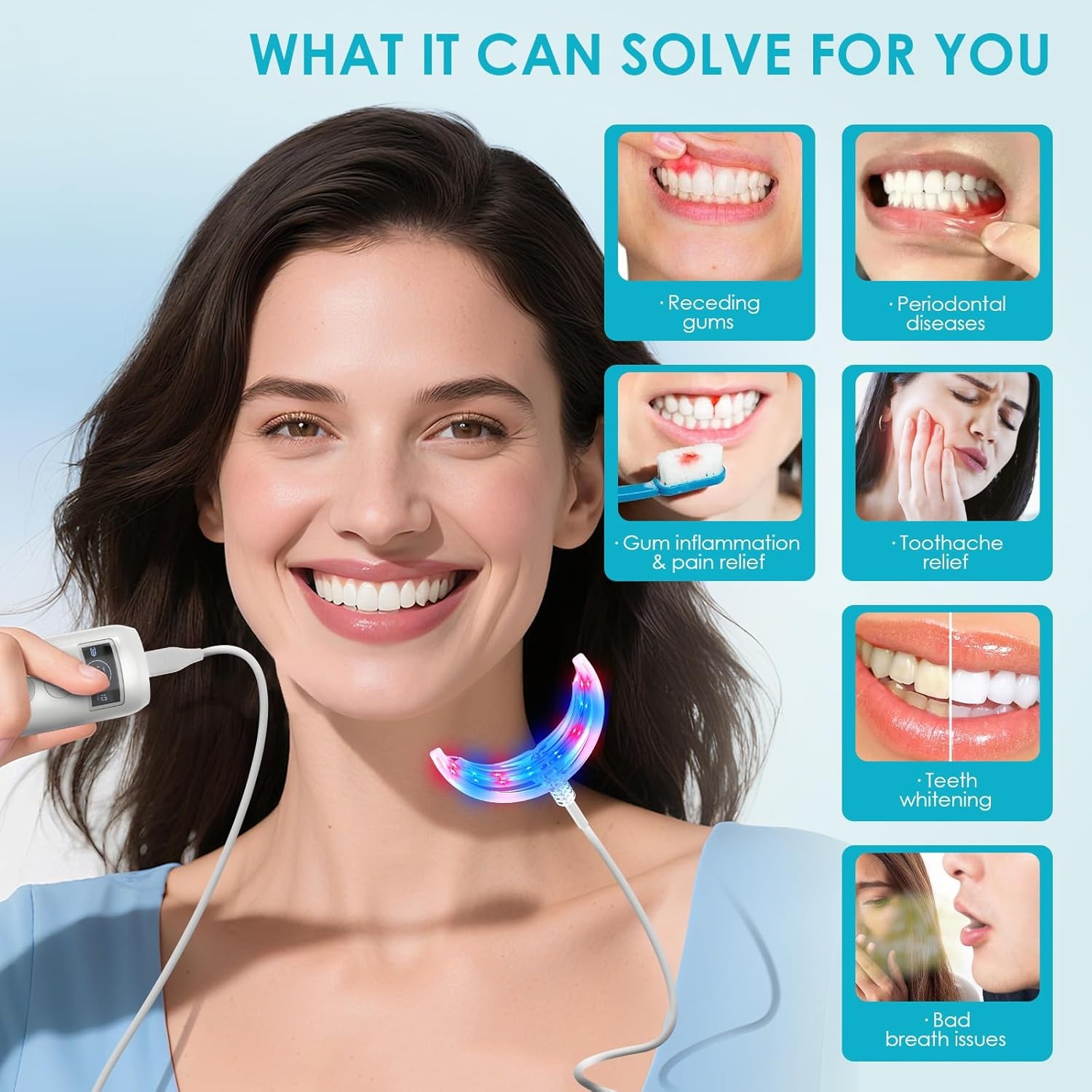 Tandenbleek-acceleratorlamp Bl - Teeth Whitening Yellow Teeth recensie en prijs