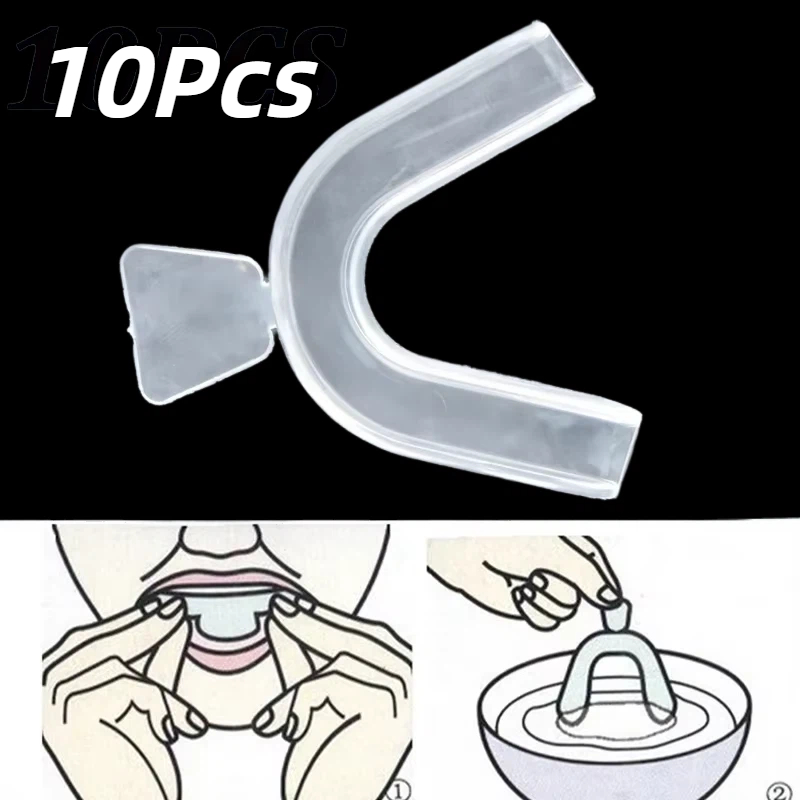 10 stks/set siliconen mondbesc - Teeth Whitening With Trays recensie en prijs