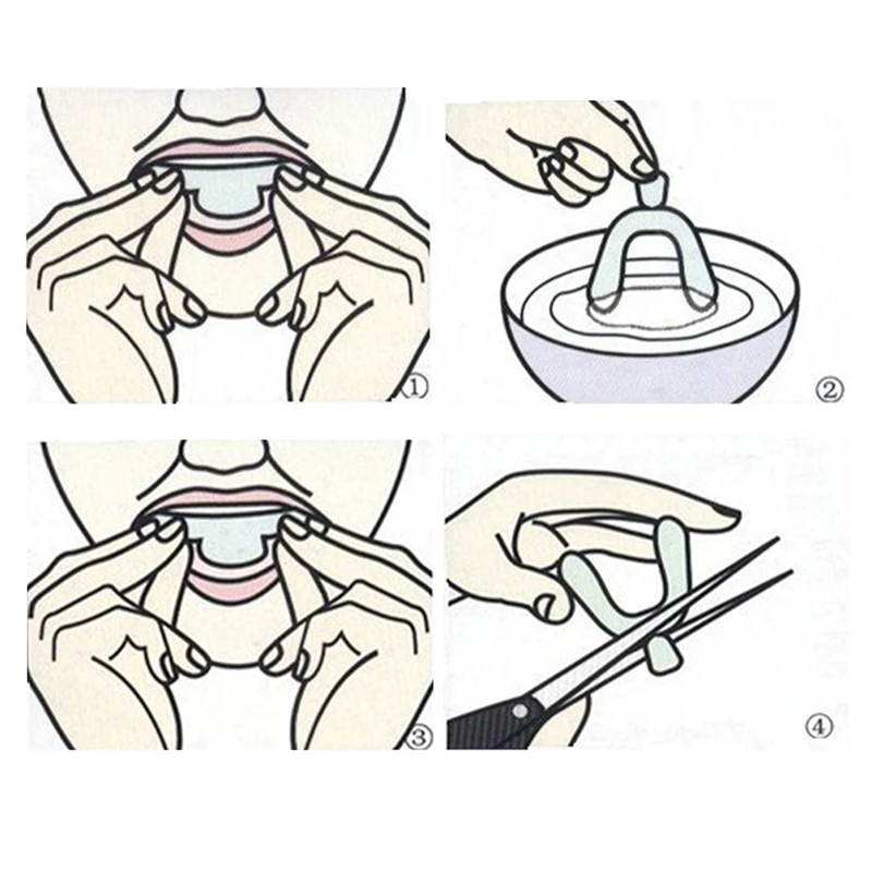 10 stks/set siliconen mondbesc - Teeth Whitening With Trays recensie en prijs