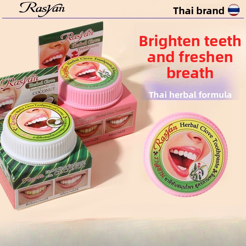 Thaise kruidentandpoeder met k - Teeth Whitening Ingredients recensie en prijs