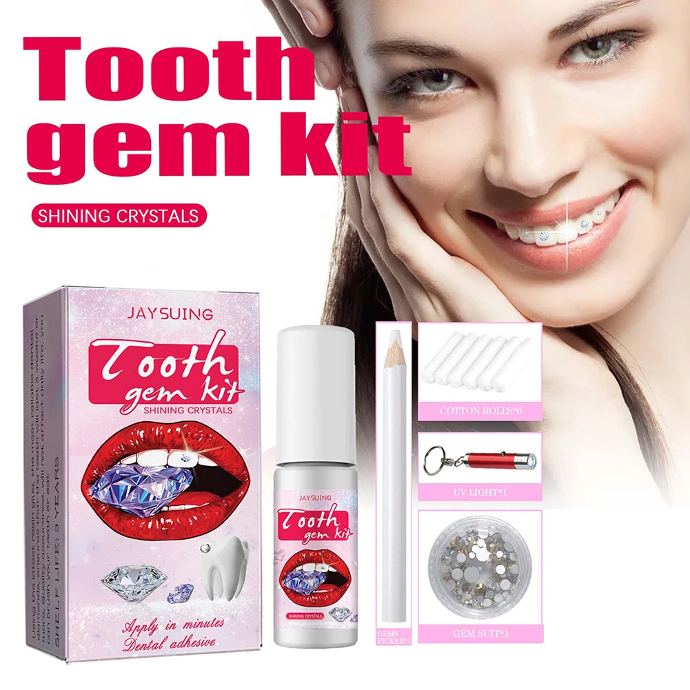 Diy Tand Edelstenen Kit Met Kr - Tooth Gem Kit recensie en prijs